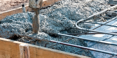 Pouring Concrete Pad in Christchurch